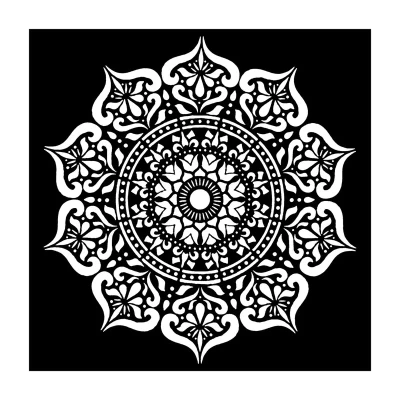شابلون باتیس آرت طرح تذهیب کد 898
