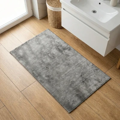 پادری شاران هوم مدل 3 لایه اسفنج دار طرح مخمل سایز 50×100 سانتی متر
