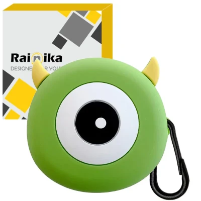 کاور رینیکا مدل Buds Green Eye مناسب برای کیس هدفون بی سیم سامسونگ Galaxy Buds Live  Buds Pro  buds 2  buds 2 pro  Fe