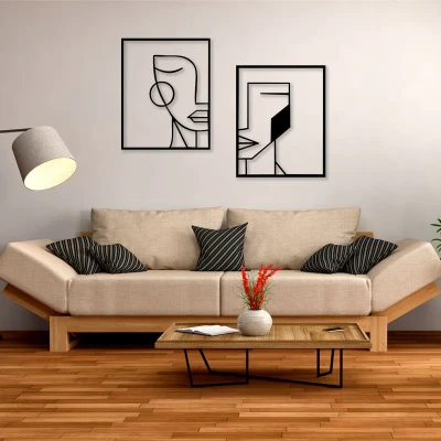 دیوارکوب مدل F18 مجموعه 2 عددی