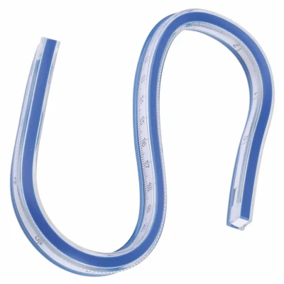 خط‌کش 60 سانتی‌متری مدل ژله ای کد 60CM