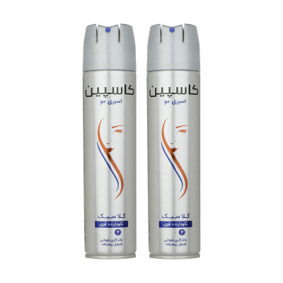 اسپری مو کاسپین مدل کلاسیک حجم 250 میلی لیتر بسته 2 عددی