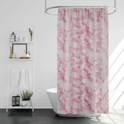 پرده حمام پیسو مدل BZ-21 سایز 180×200 سانتی متر