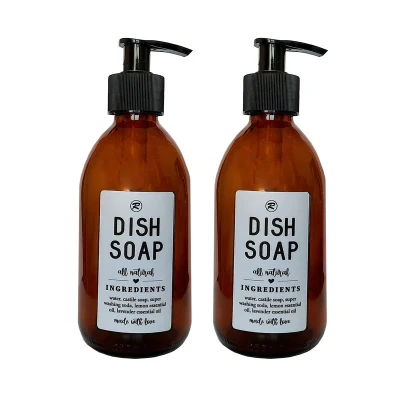 پمپ مایع ظرفشویی مدل  DOUBLE DISH SOAP مجموعه دو عددی