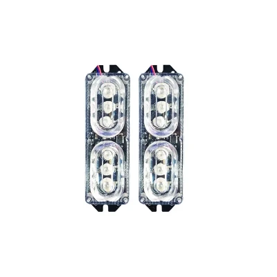 چراغ ال ای دی پلیسی موتور سیکلت ماکسیمم مدل X3015  بسته 2عددی