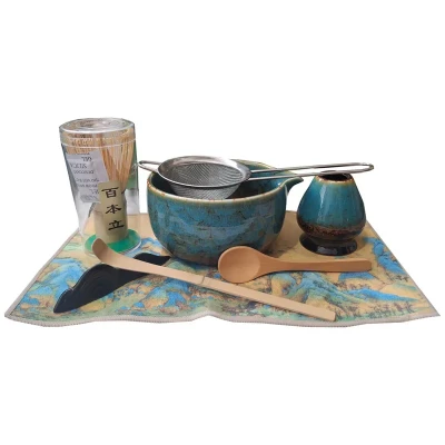 سرویس چای خوری 7 تکه 4 نفره مدل ماچا کد 55-1