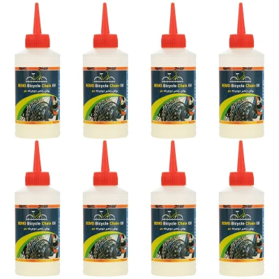 روغن زنجیر دوچرخه بمو مدل A200 حجم 80 میلی لیتر بسته 8 عددی