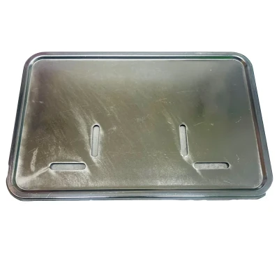 قاب پلاک موتور سیکلت وارون کد W-118-SLVR