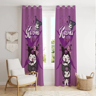 پرده مدل کرومی کد 504 سایز 140×280 سانتی متر