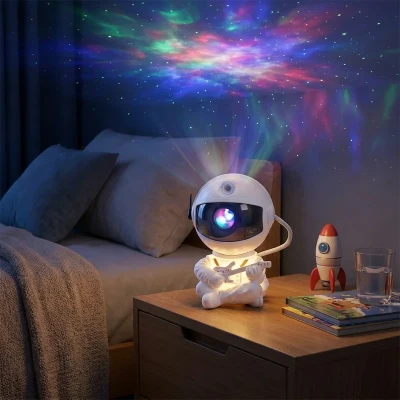 چراغ خواب مدل Astronaut طرح کهکشان