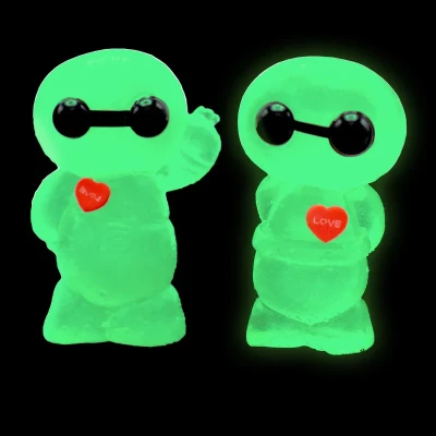 مجسمه مدل شب تاب کد بیمکس BAYMAX ES بسته 2 عددی