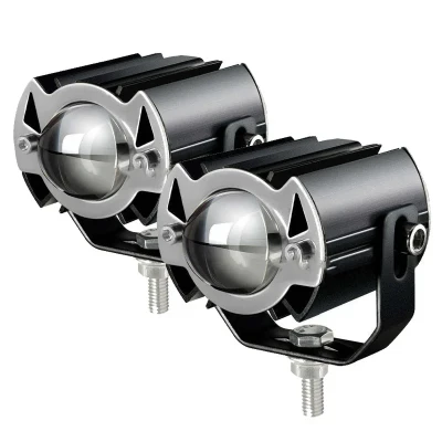 پرژکتور دو کنتاکت خودرو طرح نقطه ای مدل Spot Light بسته دو عددی