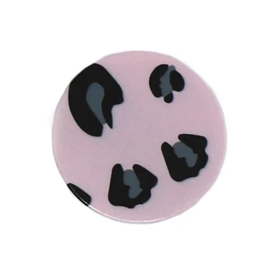 پایه نگهدارنده گوشی موبایل پاپ سوکت مدل PINK LEOPARD