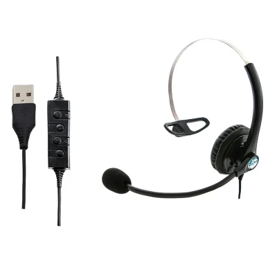 هدست تلفن با سیم مدل A16 USB