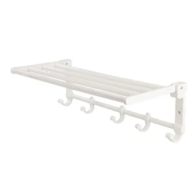 آویز حوله و طبقه دیواری لیمون مدل RM1940