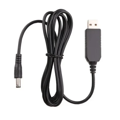 کابل تبدیل پاوربانک به مودم USB به DC مدل 9V طول 1 متر