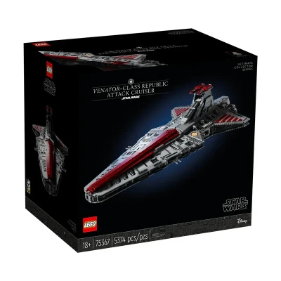 لگو 5374 تکه سری Star Wars مدل Venator-Class Republic Attack Cruiser کد 75367