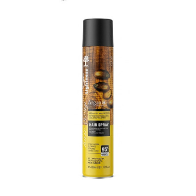 اسپری حالت‌دهنده مو با قدرت حفظ حالت مو پنج لایتنس مدل Salon مناسب برای انواع مو حجم 420 میلی‌لیتر