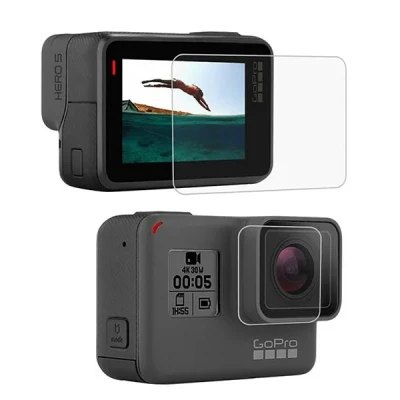 محافظ صفحه نمایش و لنز مدل GP77 مناسب برای دوربین های ورزشی گوپرو Hero 567