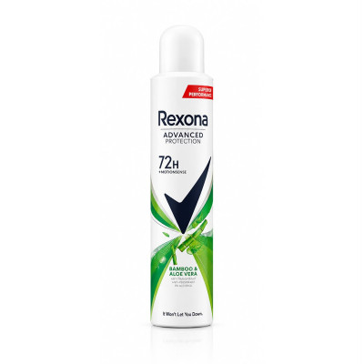 اسپری ضدتعریق رکسونا مدل Arg Protection Bamboo Aloe Vera حجم 200 میلی‌لیتر