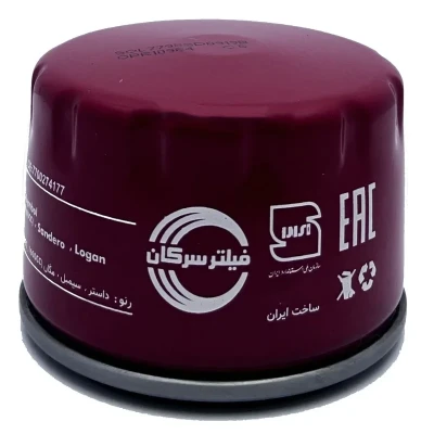 فیلتر روغن خودرو سرکان مدل SF 7798 مناسب برای رنو ال L90