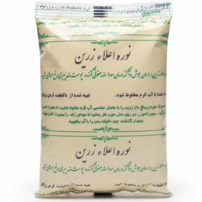 پودر موبر زرین مدل زرنیخ دار وزن 500 گرم