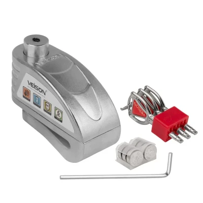 قفل دیسکی موتورسیکلت ویژن مدل دزدگیردار DX19-S