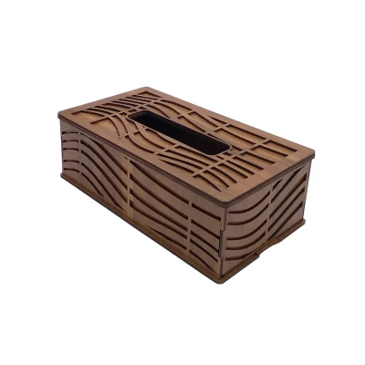 جعبه دستمال کاغذی تکچین کالا مدل MD-4