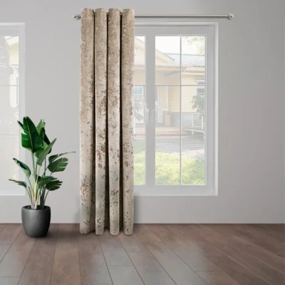 پرده نوین دکور سیاناو مدل مخمل پتینه سزار 1 _ 28 سایز 280x140 سانتی‌متر