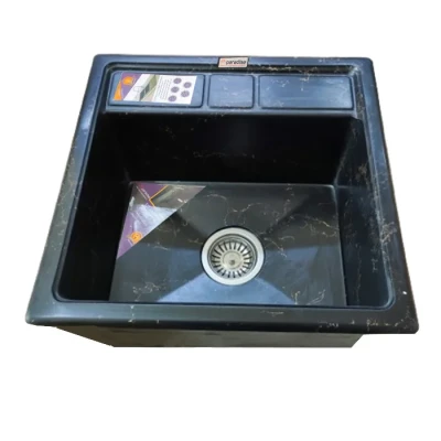 سینک ظرفشویی گرانیت توکار یک لگنه پارادایز مدل ITALY-451-BG