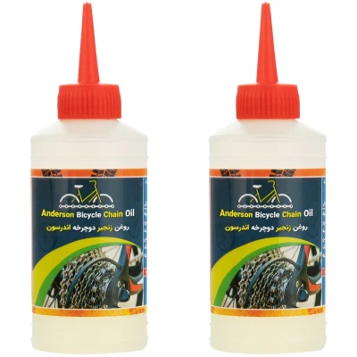 روغن زنجیر دوچرخه اندرسون مدل A200 حجم 80 میلی لیتر بسته 2 عددی
