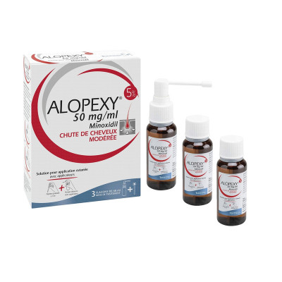 سرم ضد ریزش مو آلوپکسی مدل  5% Minoxidil حجم 180 میلی لیتر