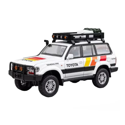 ماکت ماشین چه ژی مدل تویوتا لندکروزر Toyota Land Cruiser LC80 کد W100