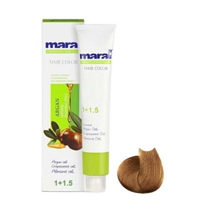 رنگ مو مارال مدل Tobacco شماره 8.05 حجم 100 میلی لیتر رنگ بلوند تنباکویی روشن