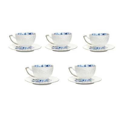 سرویس چای خوری 10 پارچه 5 نفره شاهین مدل Mavi
