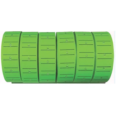 برچسب اتیکت زن مدل F100 تانکس ترکیه 6 حلقه 800 عددی mm12*21