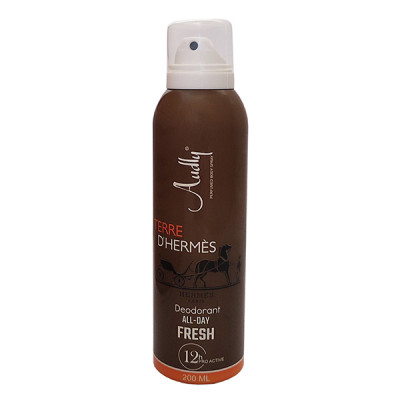 اسپری دئودورانت مردانه آدلی مدل Hermès حجم 200 میلی‌لیتر