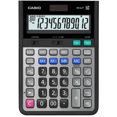 ماشین حساب کاسیو مدل DS-2JT