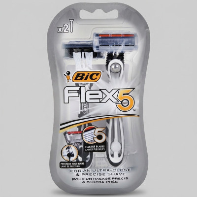 خود تراش بیک مدل Flex 5 بسته 2 عددی