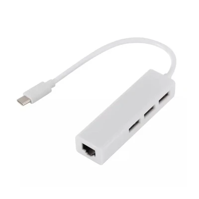 مبدل USB-C به LANUSB2 مدل 3ports
