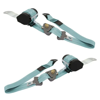 کمربند ایمنی جلو خودرو اخشان کد PR-2650 مناسب برای پراید بسته 2 عددی