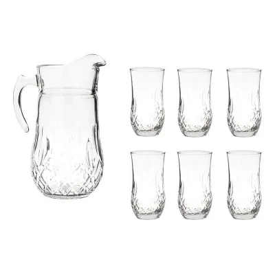 سرویس پارچ و لیوان 7 پارچه نوری تازه مدل لیونا