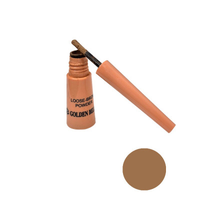 سایه ابرو گلدن مدل GE-10 شماره 10 رنگ قهوه ای متوسط