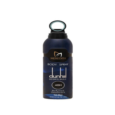 اسپری مردانه مردیت مدل dunhiil DESIER BLUE با رایحه خنک حجم 200 میلی‌لیتر