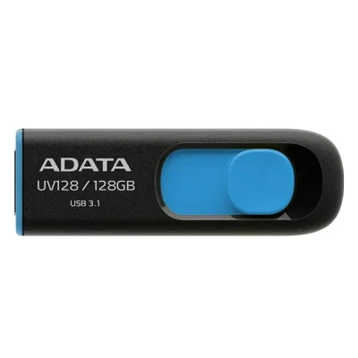 فلش مموری ای دیتا مدل UV128 ظرفیت 64 گیگابایت با رابط USB 3.2
