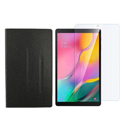کیف کلاسوری مدل 515 مناسب برای تبلت سامسونگ Galaxy Tab A 10.1 2019  T515 به همراه محافظ صفحه نمایش