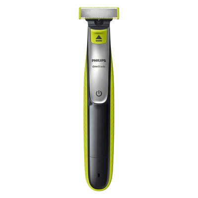 ماشین اصلاح موی صورت و بدن شارژی فیلیپس مدل QP283460 با فناوری OneBlade، ضد آب، تیغه استیل ضد زنگ، خط زن و حجم زن، همراه با 2 تیغه یدک، شارژ 240 دقیقه و زمان استفاده 60 دقیقه