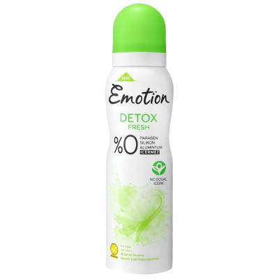 اسپری ضدتعریق زنانه ایموشن مدل DETOX FRESH حجم 150 میلی‌لیتر