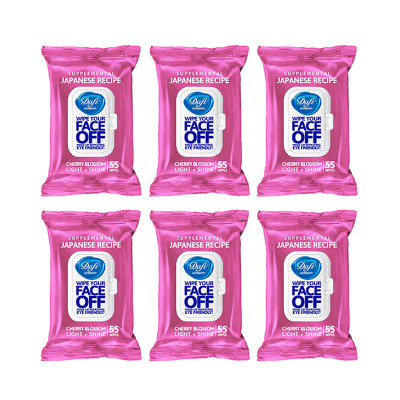 دستمال مرطوب دافی مدل JAPANESE CHERRY BLOSSOM مجموعه 6 عددی