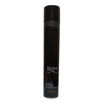اسپری حالت‌دهنده مو با قدرت حفظ حالت مو پنج لویز مدل Anti-Frizz مناسب برای انواع مو حجم 400 میلی‌لیتر
